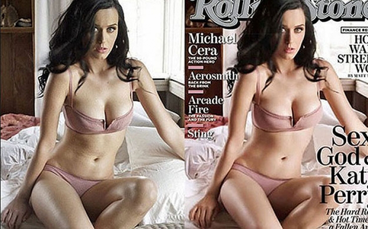 Illustration de l'article : 17 stars nous prouvent que personne n'est parfait ! Adieu Photoshop...