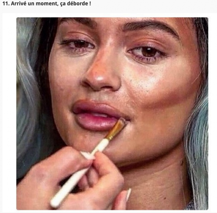 Illustration de l'article : 14 photos qui dégoûteront n'importe quelle femme qui se maquille...