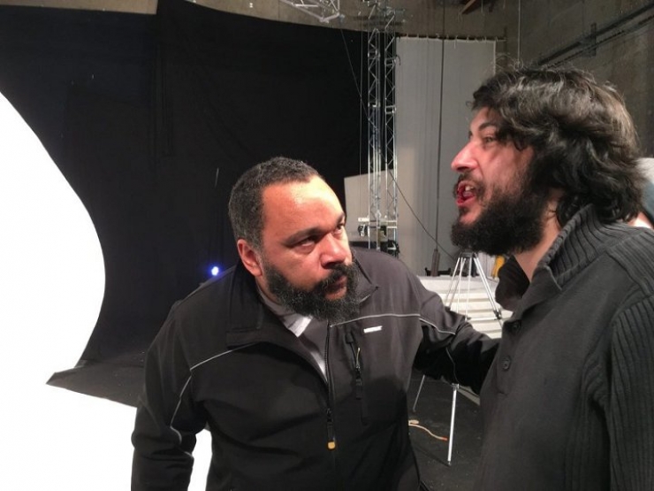 Illustration de l'article : Daniel Conversano se fait frapper par Alain Soral à plusieurs reprises...