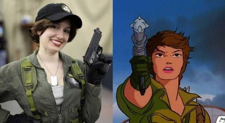 Illustration de l'article : 20 filles sexy qui collent parfaitement bien &agrave; leurs cosplay de cartoon des ann&eacute;es 80!