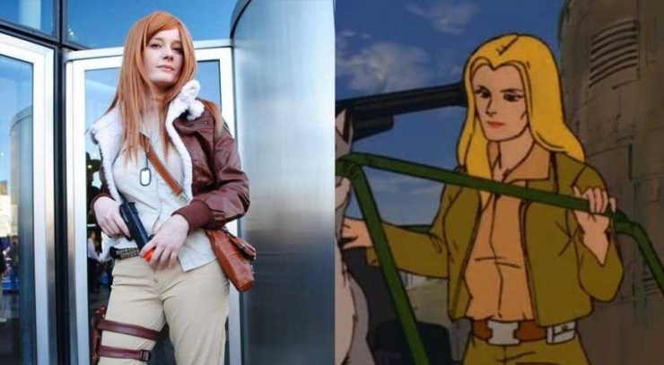 Illustration de l'article : 20 filles sexy qui collent parfaitement bien &agrave; leurs cosplay de cartoon des ann&eacute;es 80!