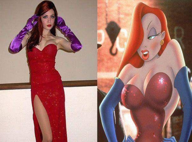 Illustration de l'article : 20 filles sexy qui collent parfaitement bien &agrave; leurs cosplay de cartoon des ann&eacute;es 80!