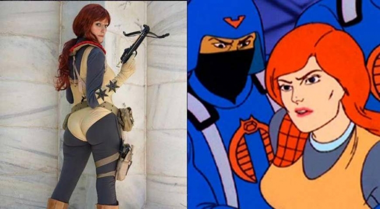 Illustration de l'article : 20 filles sexy qui collent parfaitement bien &agrave; leurs cosplay de cartoon des ann&eacute;es 80!