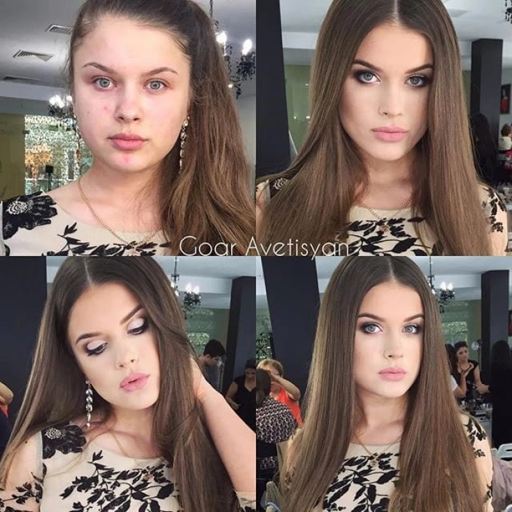 Illustration de l'article : Les femmes vont-elles trop loin avec le maquillage ? (33 photos)