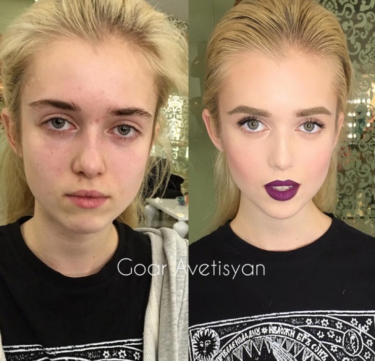 Illustration de l'article : Les femmes vont-elles trop loin avec le maquillage ? (33 photos)