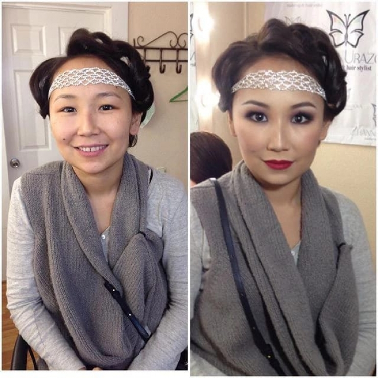 Illustration de l'article : Les femmes vont-elles trop loin avec le maquillage ? (33 photos)