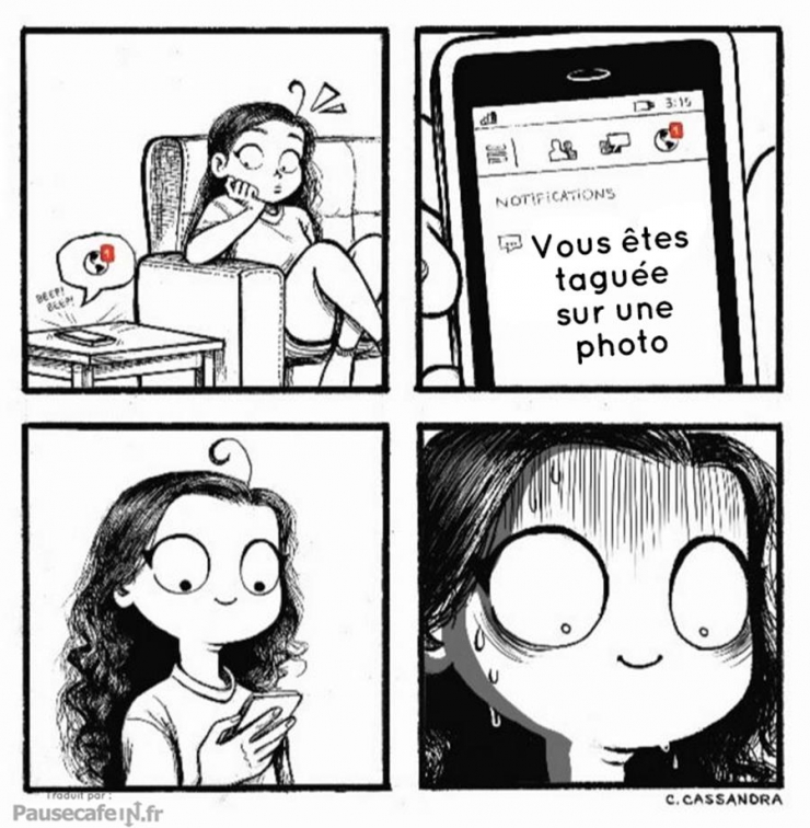 Illustration de l'article : Les femmes et le maquillage... Toute une histoire en 13 dessins!