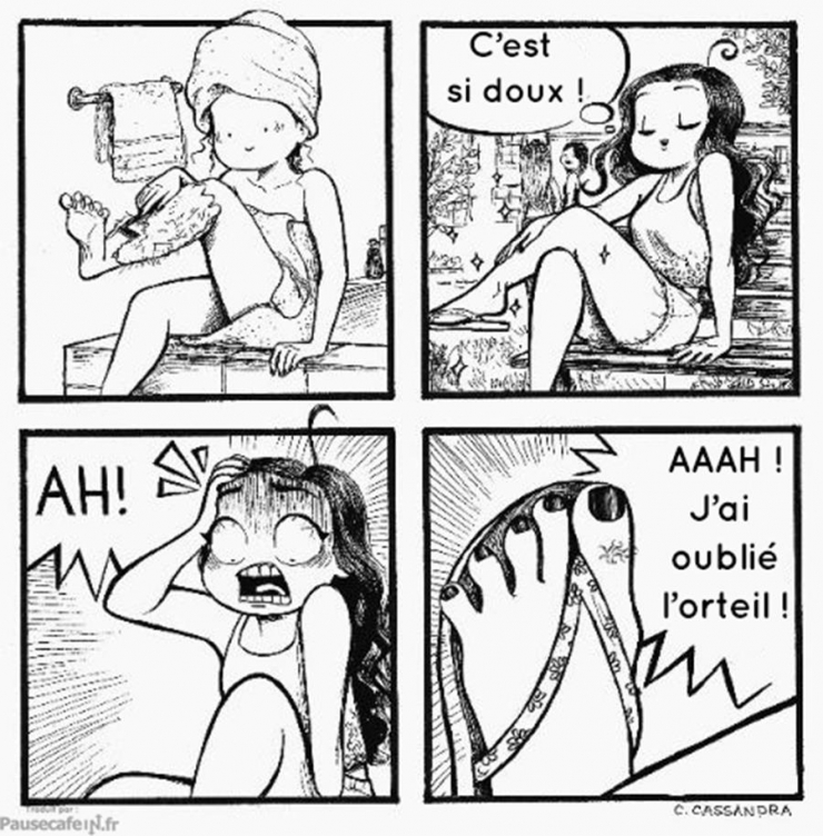 Illustration de l'article : Les femmes et le maquillage... Toute une histoire en 13 dessins!