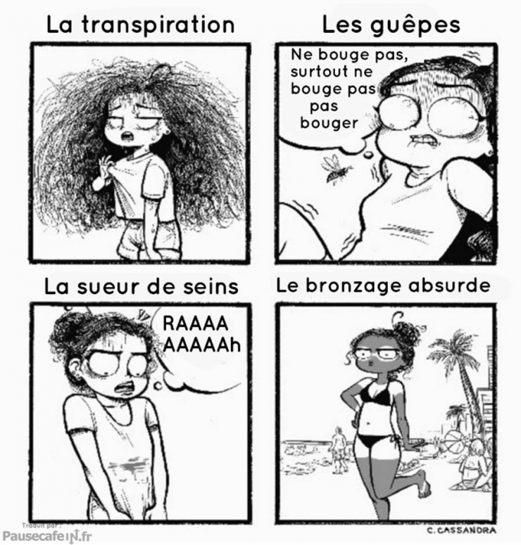 Illustration de l'article : Les femmes et le maquillage... Toute une histoire en 13 dessins!