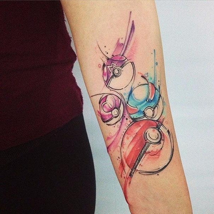 Illustration de l'article : Pour lequel de ces 20 tatouages Pokemon utiliseriez-vous une Master Ball ?