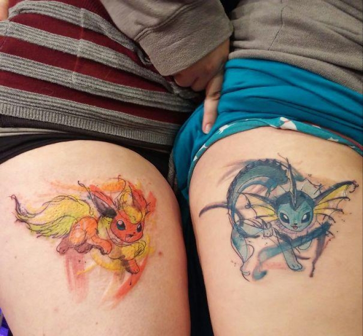 Illustration de l'article : Pour lequel de ces 20 tatouages Pokemon utiliseriez-vous une Master Ball ?
