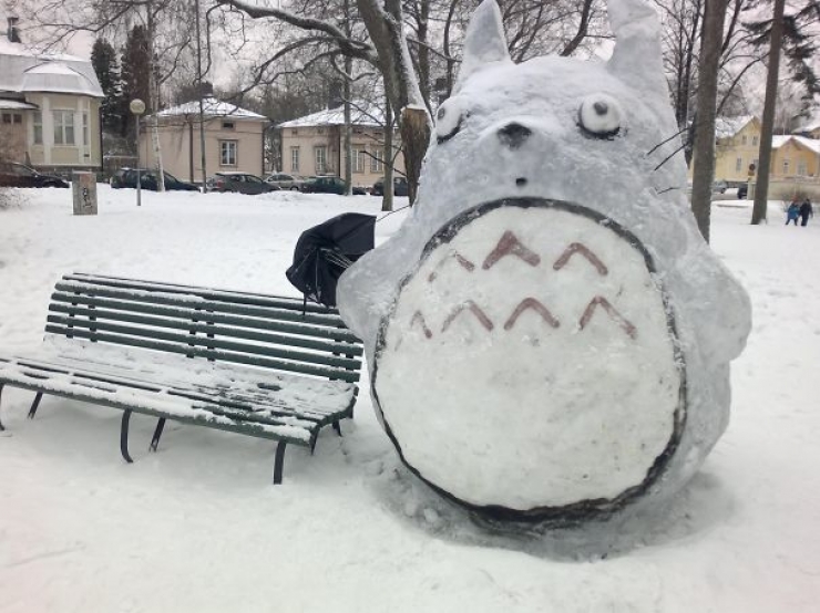 Illustration de l'article : Les 22 sculptures en neige les plus impressionnantes et drôles du monde… Quel talent !