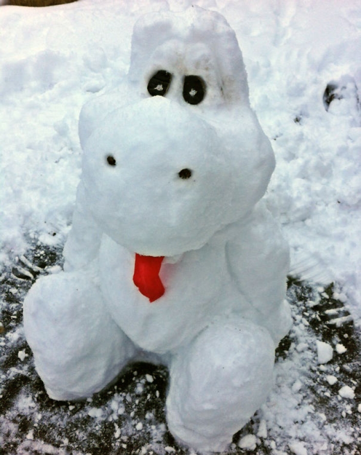 Illustration de l'article : Les 22 sculptures en neige les plus impressionnantes et drôles du monde… Quel talent !