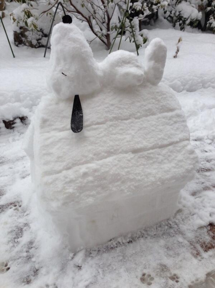 Illustration de l'article : Les 22 sculptures en neige les plus impressionnantes et drôles du monde… Quel talent !