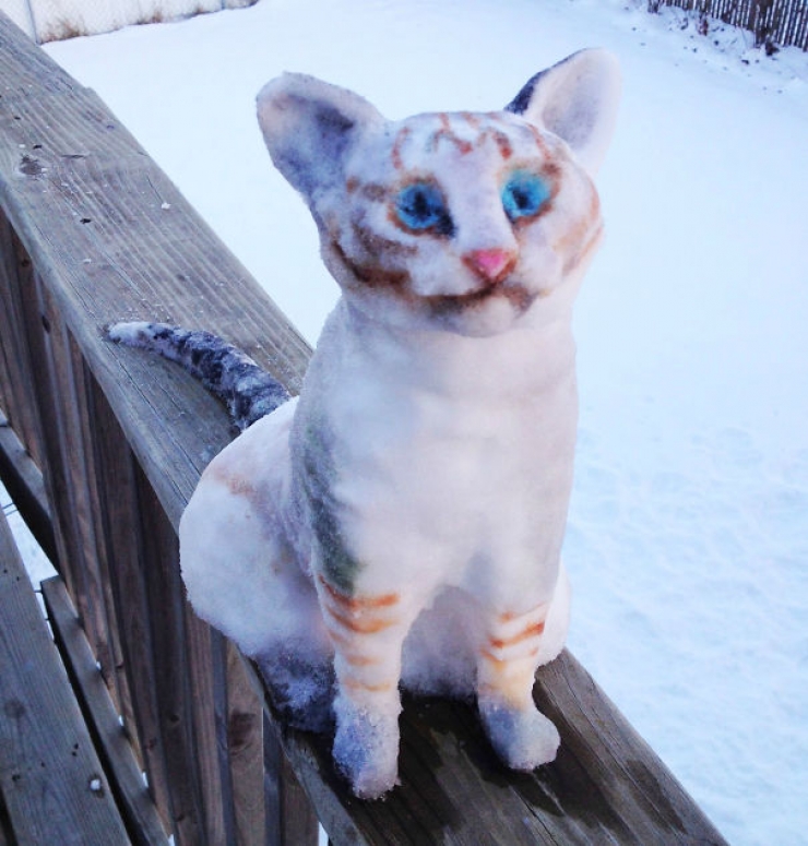 Illustration de l'article : Les 22 sculptures en neige les plus impressionnantes et drôles du monde… Quel talent !