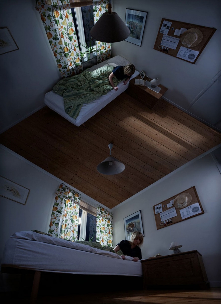 Illustration de l'article : À partir de photos du quotidien, Erik Johnsson crée des illusions d'optique surprenantes !