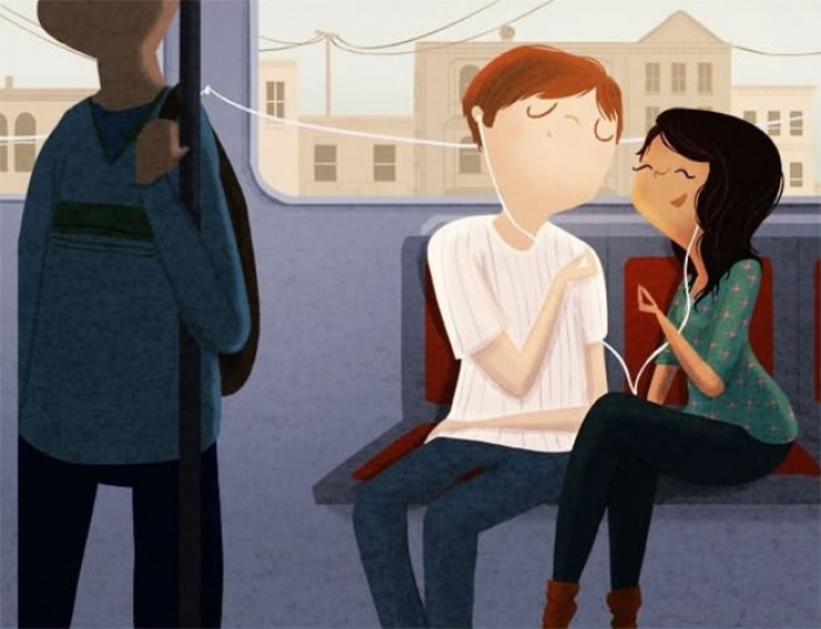Illustration de l'article : Tous ces moments affectueux qu’on vit quand on est en couple, résumés via 21 illustrations adorables...