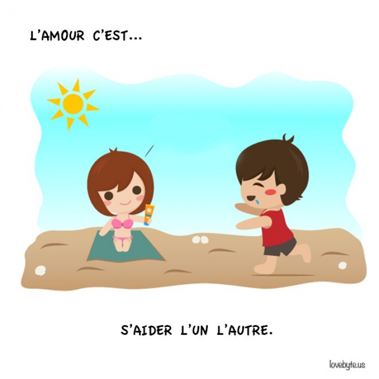 Illustration de l'article : C'est quoi l'amour ? La réponse avec ces 25 illustrations tellement vraies...