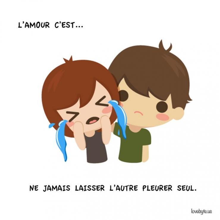 Illustration de l'article : C'est quoi l'amour ? La réponse avec ces 25 illustrations tellement vraies...