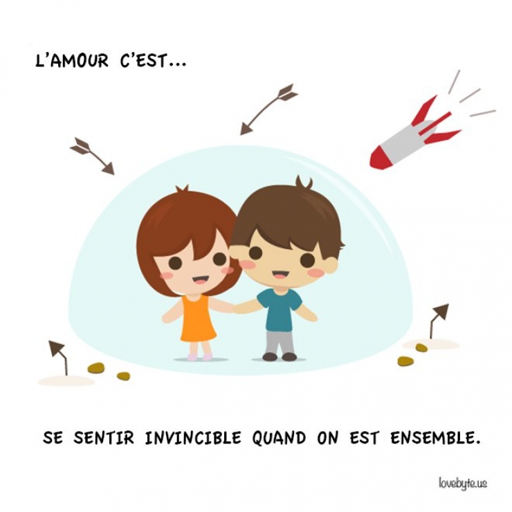 Illustration de l'article : C'est quoi l'amour ? La réponse avec ces 25 illustrations tellement vraies...