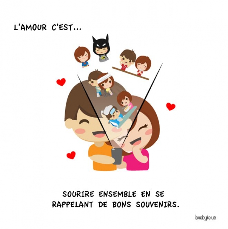 Illustration de l'article : C'est quoi l'amour ? La réponse avec ces 25 illustrations tellement vraies...
