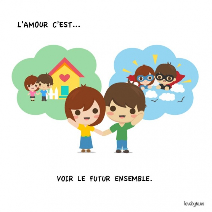 Illustration de l'article : C'est quoi l'amour ? La réponse avec ces 25 illustrations tellement vraies...