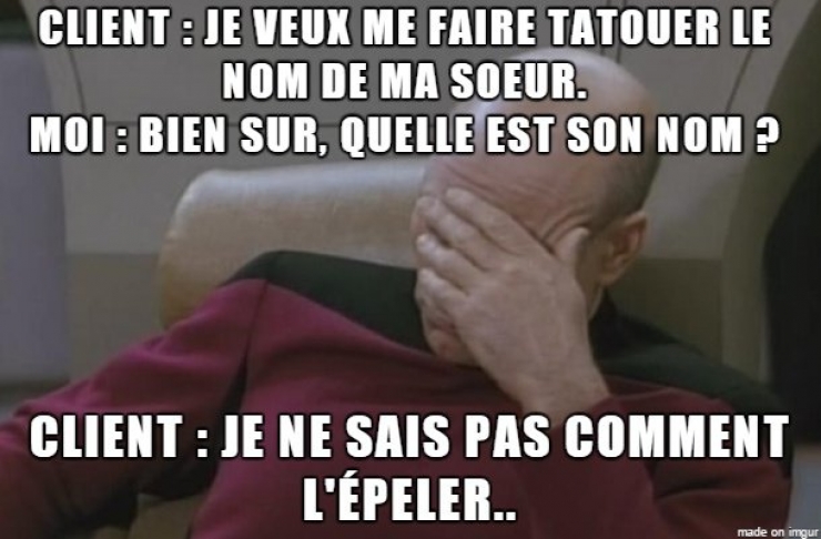 Illustration de l'article : Top 13 des questions les plus débiles entendues dans un salon de tatouage !