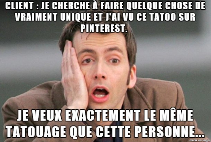 Illustration de l'article : Top 13 des questions les plus débiles entendues dans un salon de tatouage !