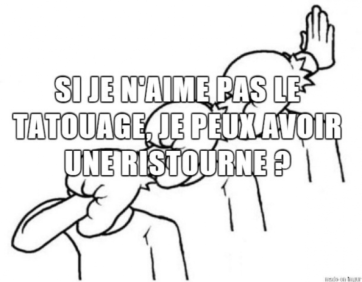 Illustration de l'article : Top 13 des questions les plus débiles entendues dans un salon de tatouage !