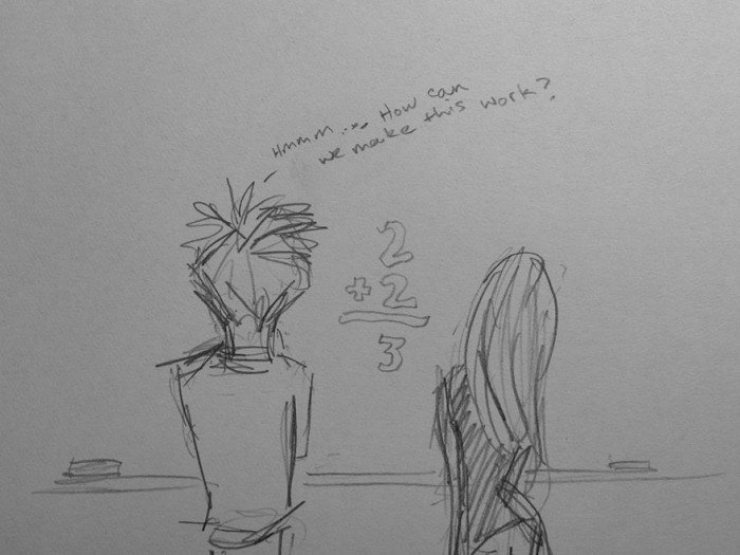 Illustration de l'article : Pendant 1 an, il dessine chaque jour passé avec sa femme… Une vie de couple illustrée avec passion !
