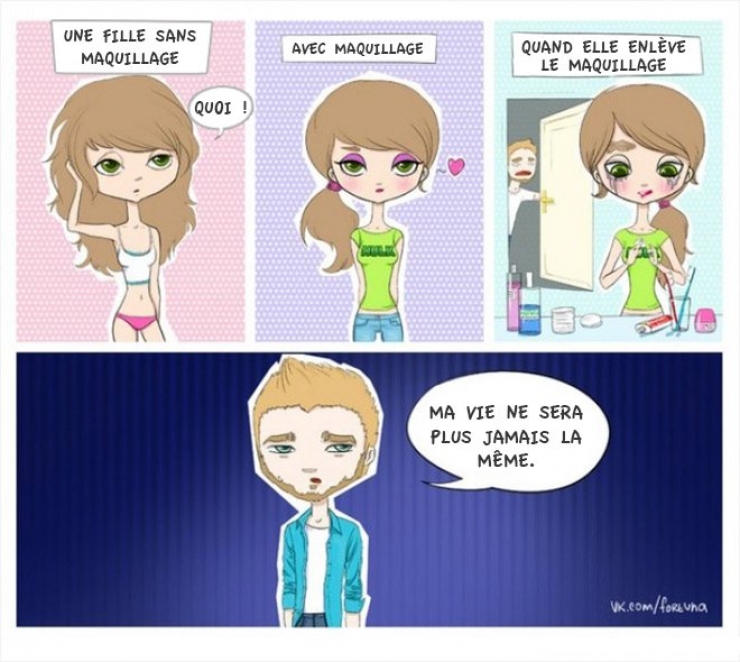 Illustration de l'article : Ces 14 illustrations résument très bien les problèmes que rencontrent quotidiennement les filles ! La 3 est trop vraie...