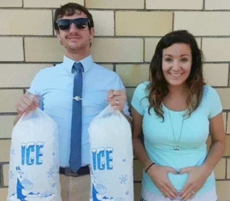 Illustration de l'article : 16 idées de photos originales pour annoncer une grossesse...