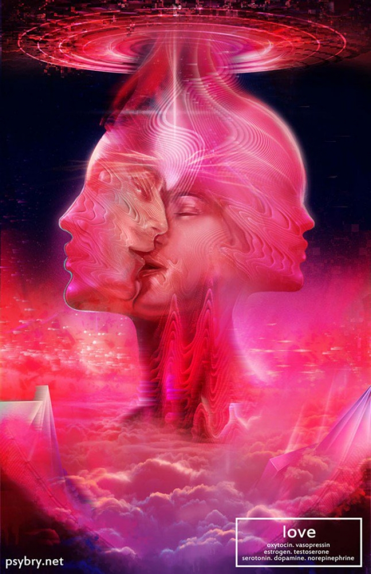 Illustration de l'article : Pendant 20 jours, cet artiste prend une drogue différente chaque matin et il laisse parler les effets de chacune d’entre elles via ses dessins !