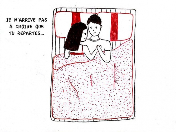 Illustration de l'article : 15 images qui illustrent parfaitement les relations de couple à distance