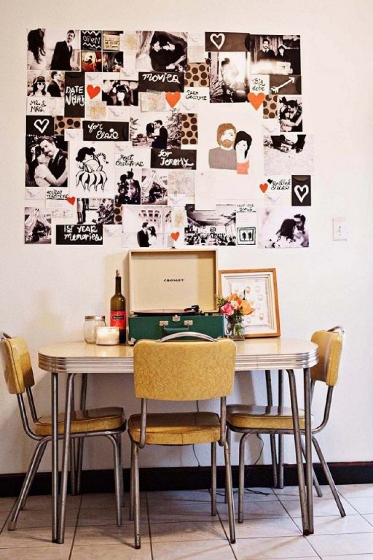 Illustration de l'article : 70 idées de déco pour organiser vos photos et cadres sur vos murs...