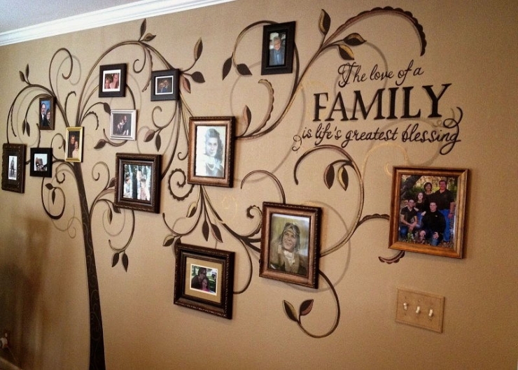 Illustration de l'article : 70 idées de déco pour organiser vos photos et cadres sur vos murs...