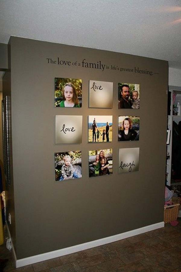 Illustration de l'article : 70 idées de déco pour organiser vos photos et cadres sur vos murs...