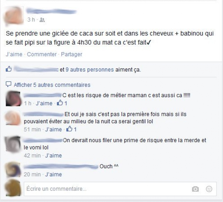 Illustration de l'article : Ces 23 statuts de mamans qui vont un peu trop loin sur facebook... Trop, c'est trop !