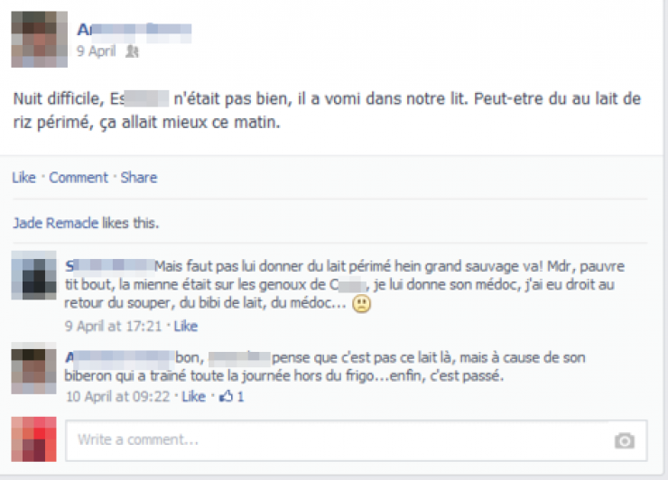 Illustration de l'article : Ces 23 statuts de mamans qui vont un peu trop loin sur facebook... Trop, c'est trop !