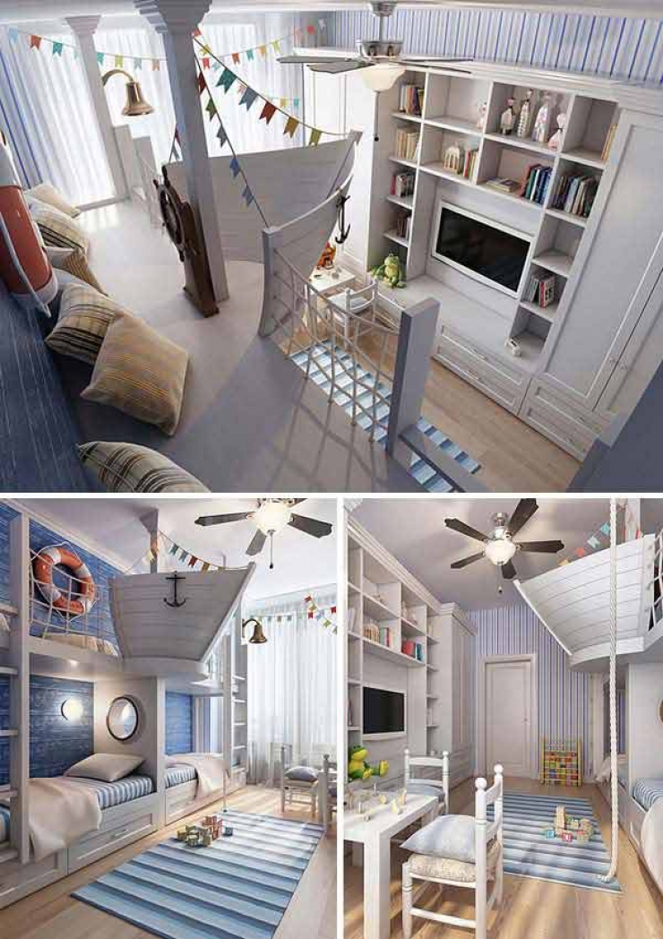 Illustration de l'article : Les 90 chambres d'enfants les plus originales du moment... De quoi vous donner des idées !