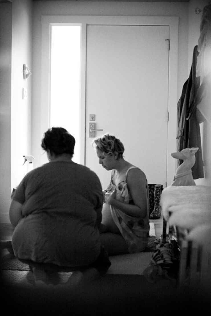 Illustration de l'article : Une naissance en photos, étape par étape, à la maison. Elle ne voulait pas d’un accouchement comme les autres !
