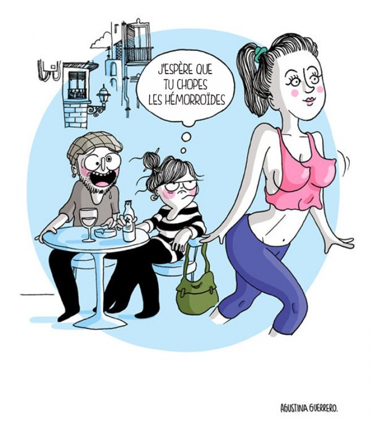 Illustration de l'article : La vie quotidienne des femmes résumée en 16 images aussi drôles que vraies...