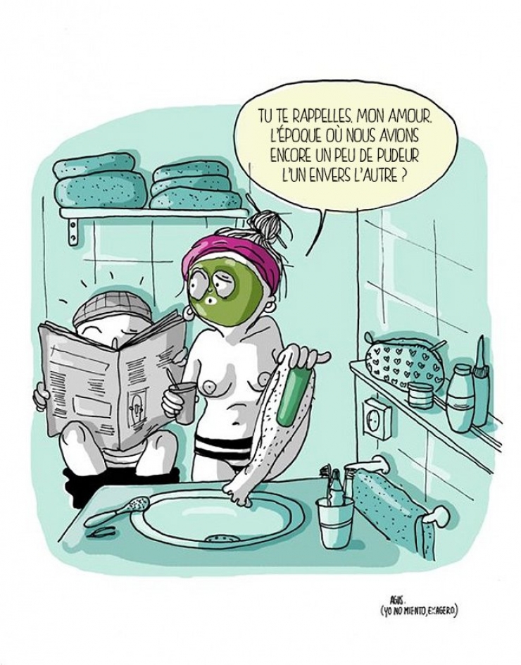 Illustration de l'article : La vie quotidienne des femmes résumée en 16 images aussi drôles que vraies...