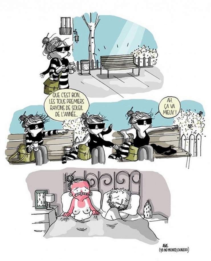 Illustration de l'article : La vie quotidienne des femmes résumée en 16 images aussi drôles que vraies...