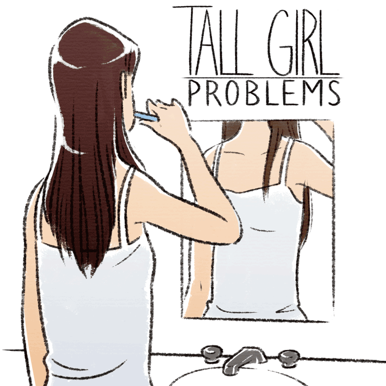 Illustration de l'article : Top 18 des galères qu'ont les filles trop grandes, trop petites ou trop plantureuses !
