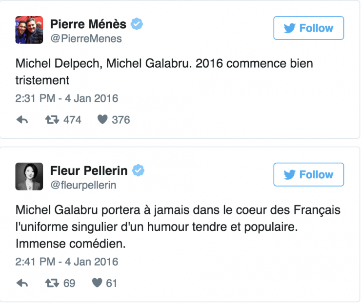 Illustration de l'article : Les artistes rendent hommage à Michel galabru, décédé à 93 ans...