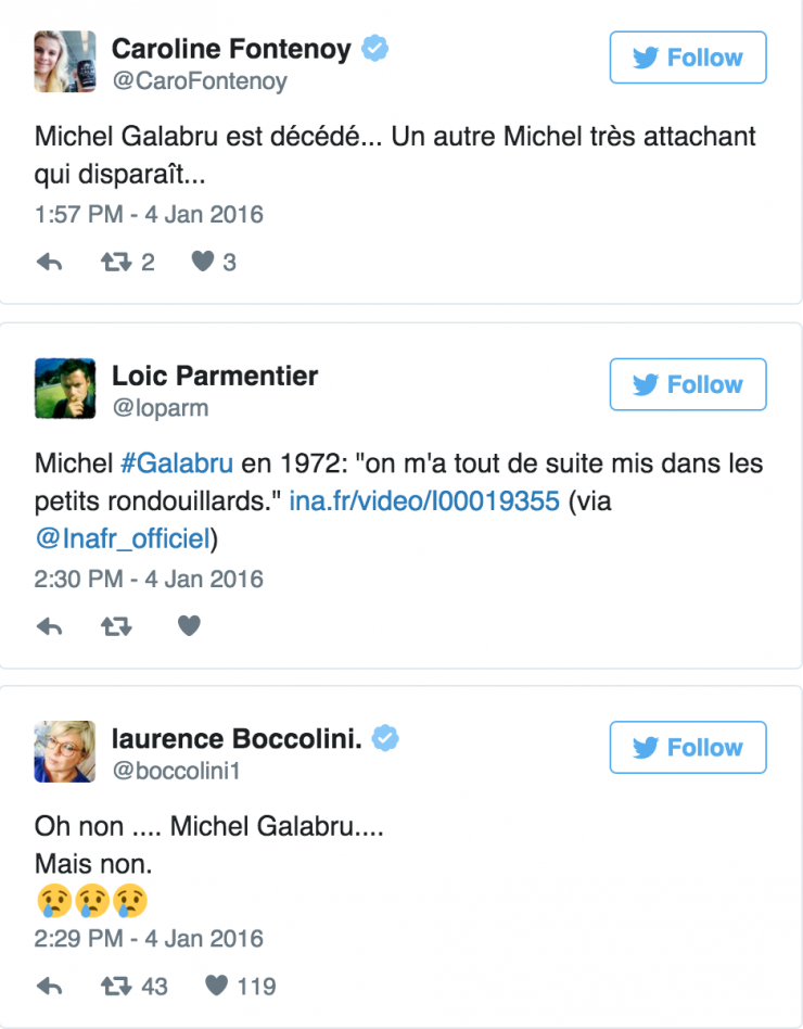 Illustration de l'article : Les artistes rendent hommage à Michel galabru, décédé à 93 ans...