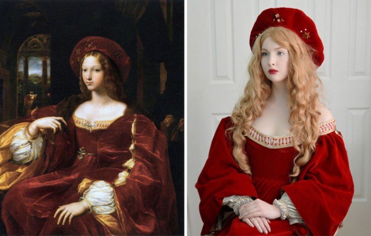 Illustration de l'article : Elle a seulement 18 ans et elle est capable de créer des robes de princesses qui semblent sorties d’un film Disney !