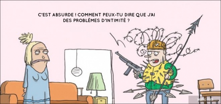 Illustration de l'article : La folie du monde moderne, résumée à travers 11 illustrations des plus flippantes...