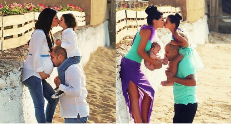 Illustration de l'article : Pour annoncer l’arrivée de bébé, ces 10 familles réalisent des photos très touchantes...